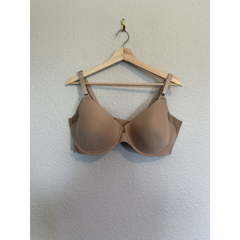 Olga Bra GB0561A No Side Effects Full Figure Contour Underwire Nude Lined 44C